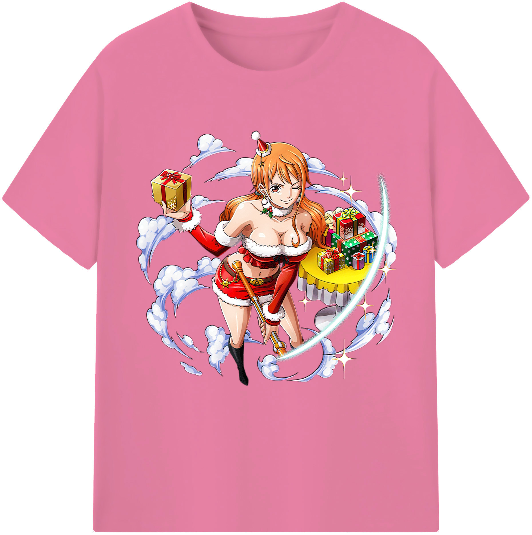 ワンピース ナミ ONE PIECE Nami 綿100％半袖Tシャツ（フロントプリント）